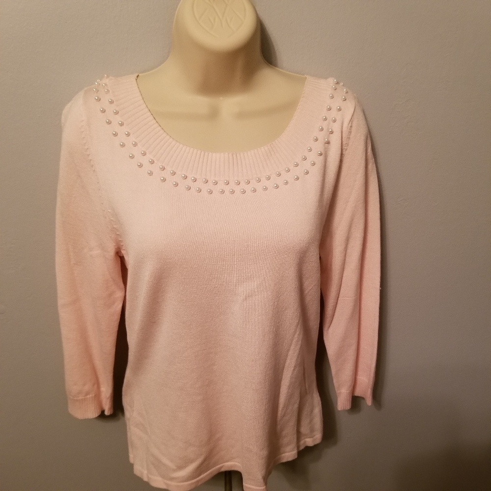 Pale pink sweater